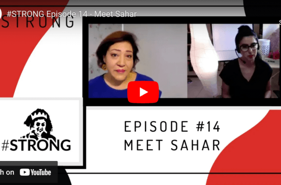 youtube thumb nail Maria Vitoratos interviews Sahar Huneidi Palmer