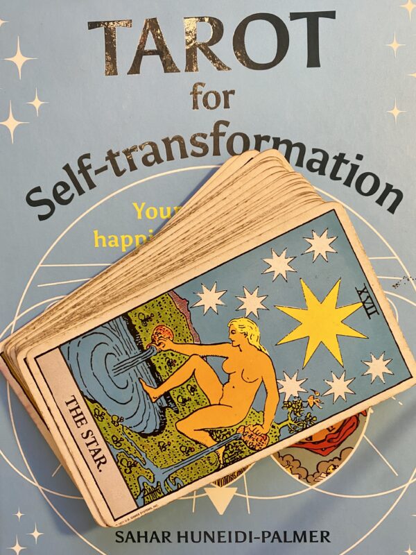 Blue Tarot for self-transformation book