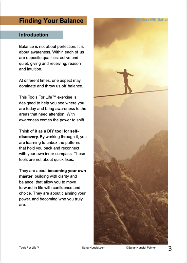 Finding Your Balance (9-page PDF) - Image 3