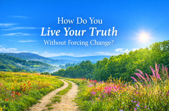 Vibrant abstract image representing coherence and self-awareness, used as a featured image for a blog post on living your truth and acting with clarity.
