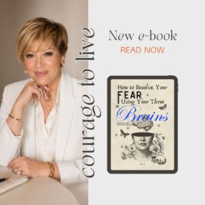 Profile picture of life mentor Sahar Huneidi Palmer with her ebook solve your fears