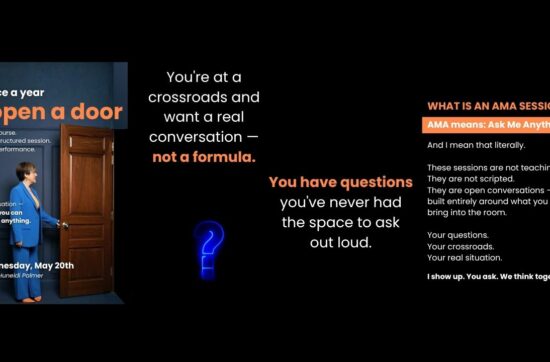 Live AMA session with Sahar Huneidi Palmer