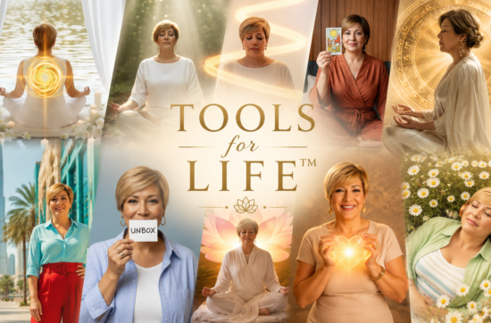 Tools for Life™ practical self-awareness tools, guided meditations, affirmation cards, Tarot resources, intuition development, and personal growth exercises by Sahar Huneidi.