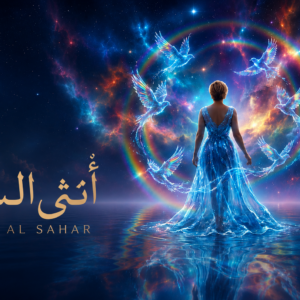 أنثى السَّحَر Arabic poetry collection by Sahar Huneidi Palmer, exploring femininity, memory, love and reflection