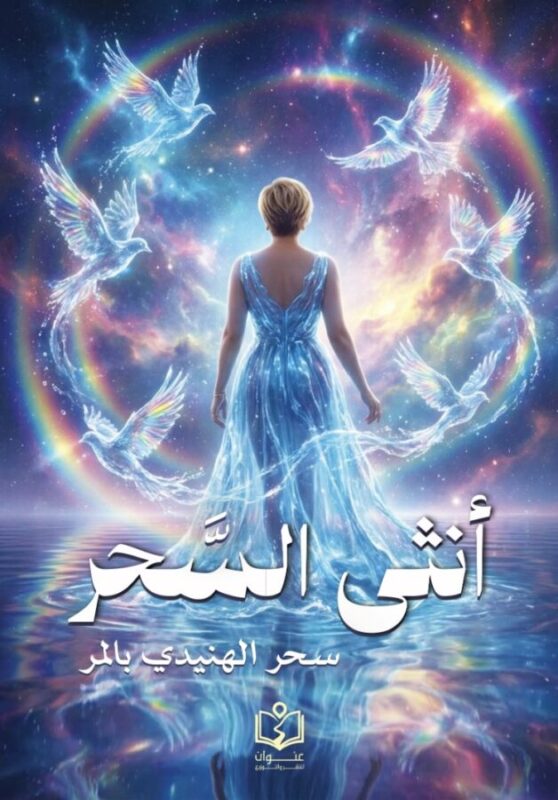 ديوان أنثى السّحر للشاعرة سحر الهنيدي بالمر إصدار دار عنوان - الإمارات